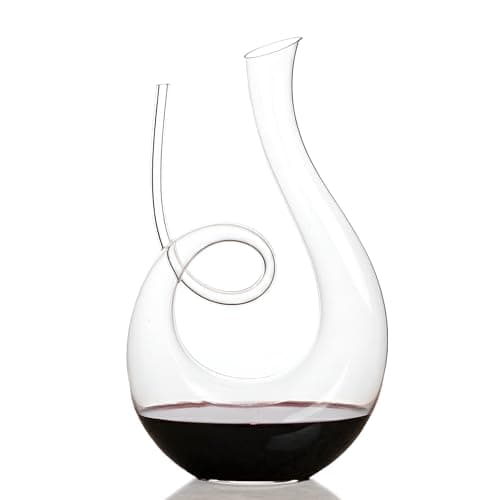 Sculptural Statement Decanter