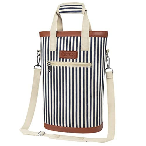 Insulated 2-Bottle Wine Tote