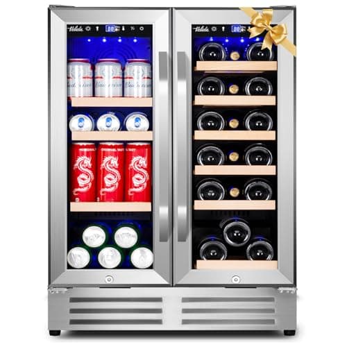 Dual-Zone Wine & Beverage Combo